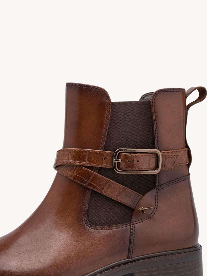 Chelseaboot - bruin, cognac, hi-res
