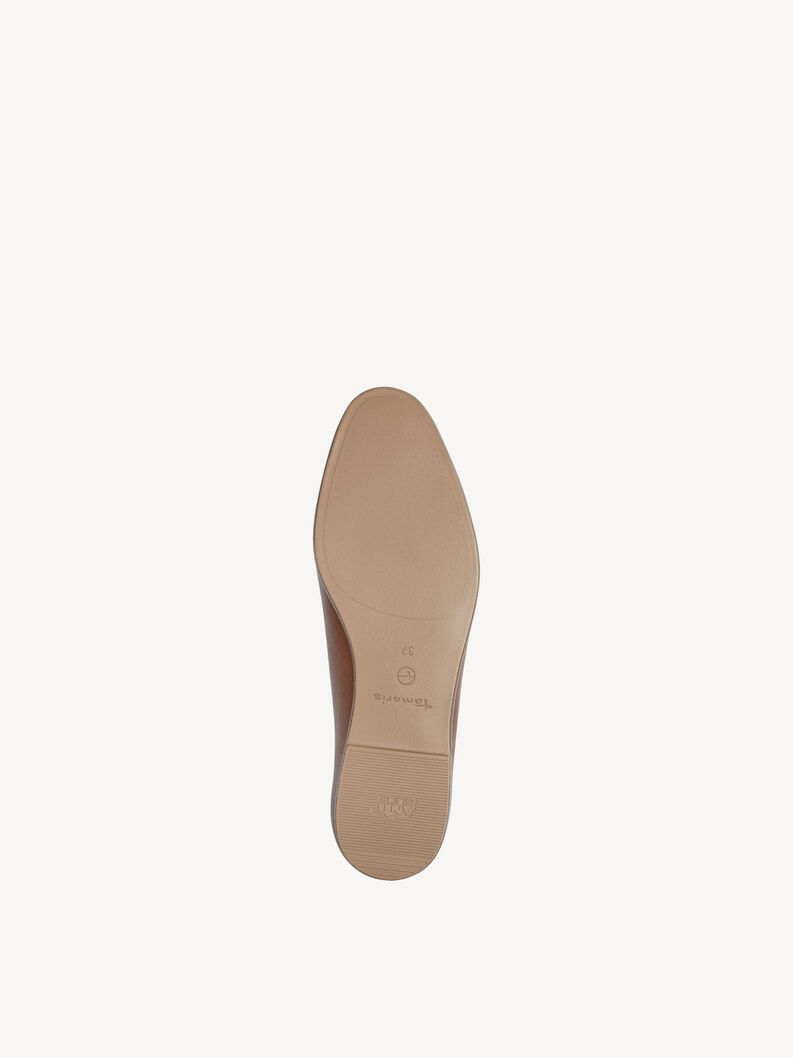Slipper en cuir - marron, COGNAC LEATHER, hi-res