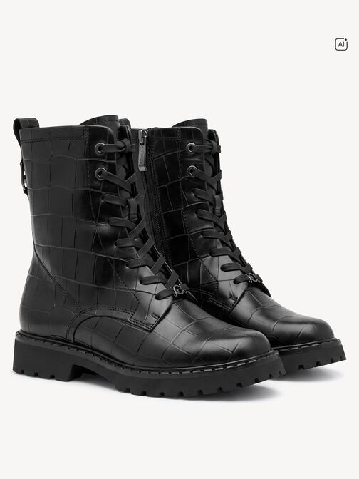 Stiefelette, BLACK CROCO, hi-res