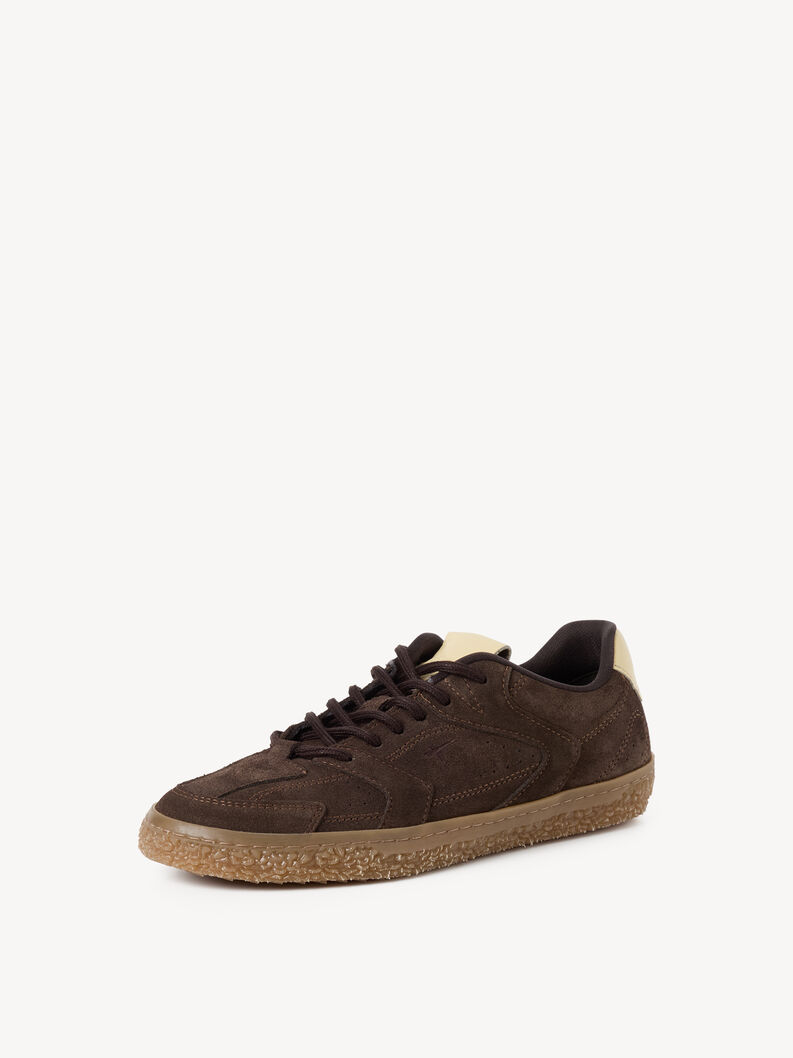 Leren Sneaker - bruin, MOCCA COMB, hi-res