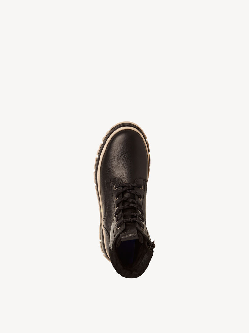 Stiefelette, BLACK LEATHER, hi-res