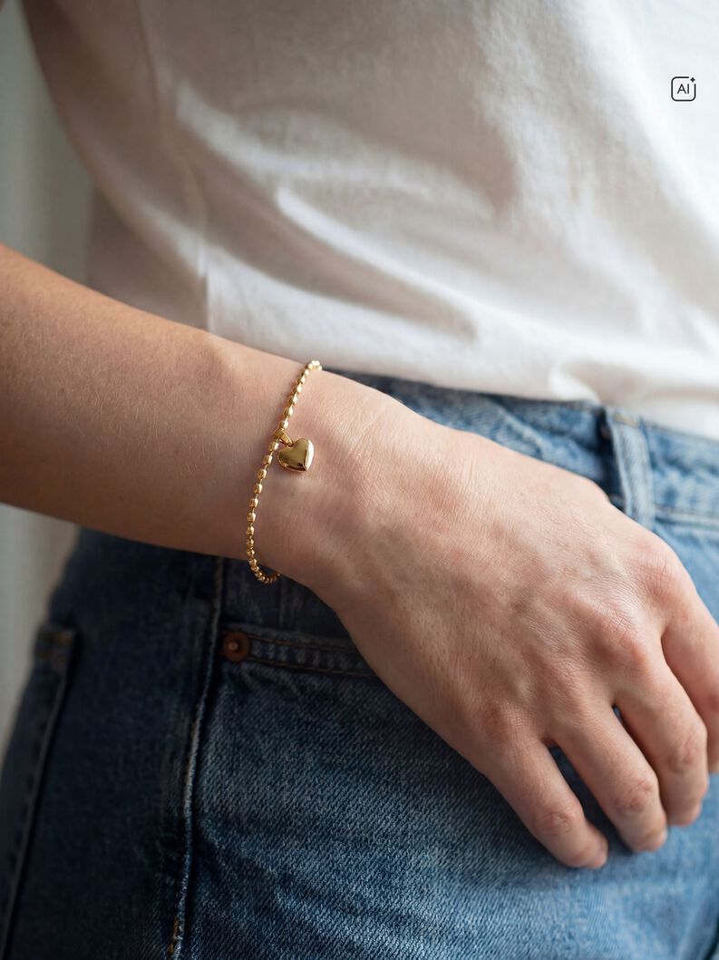 Bracelet - gold, gold, hi-res