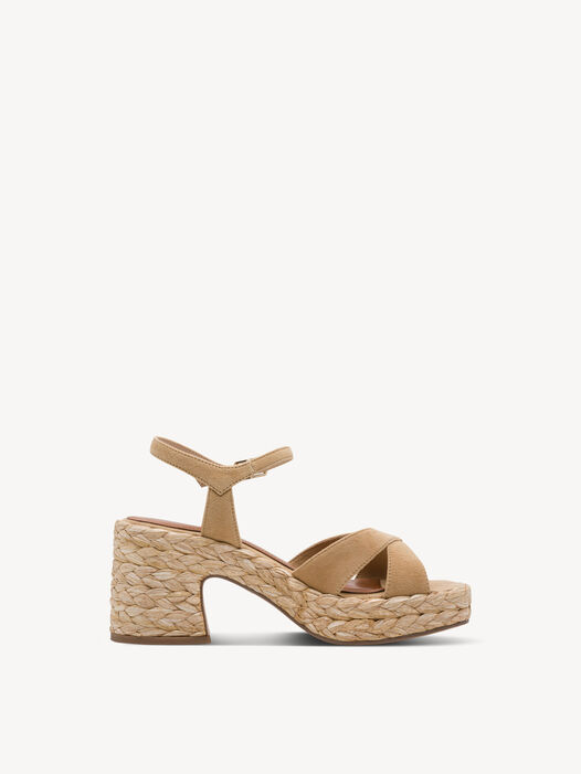 Sandaaltje, TAN SUEDE, hi-res