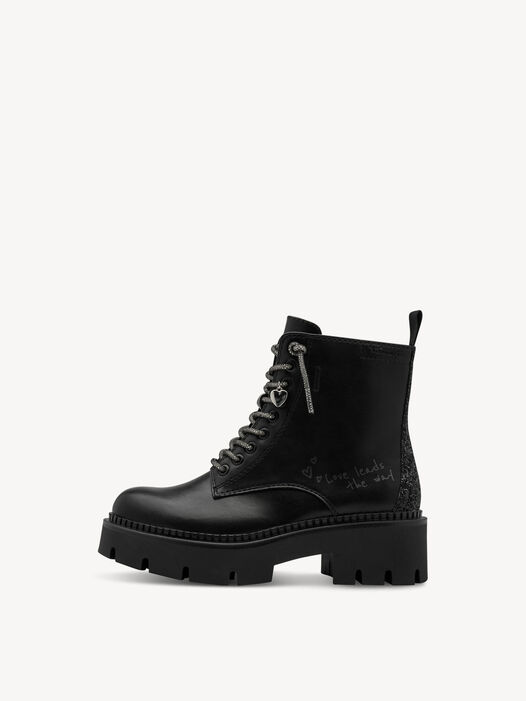 Enkellaarsje, BLACK, hi-res