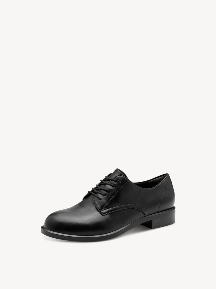 Lage schoen - zwart, BLACK MATT UNI, hi-res