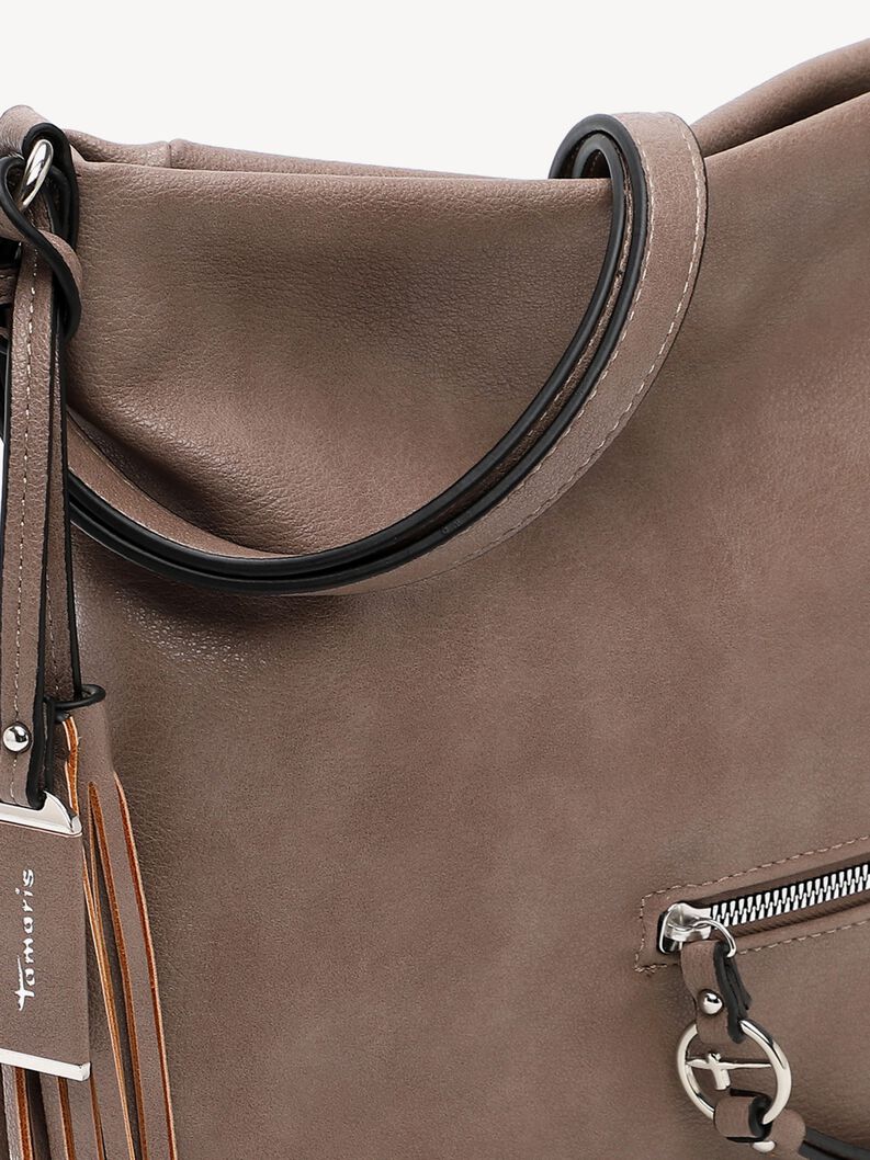 Umh&auml;ngetasche - beige, darktaupe, hi-res