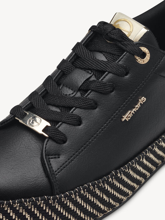 Sneaker, BLACK/GOLD, hi-res