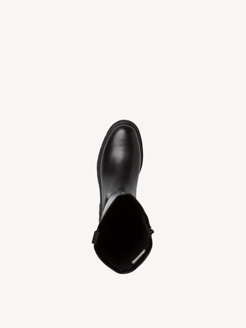 Leren Laarzen - zwart, BLACK, hi-res