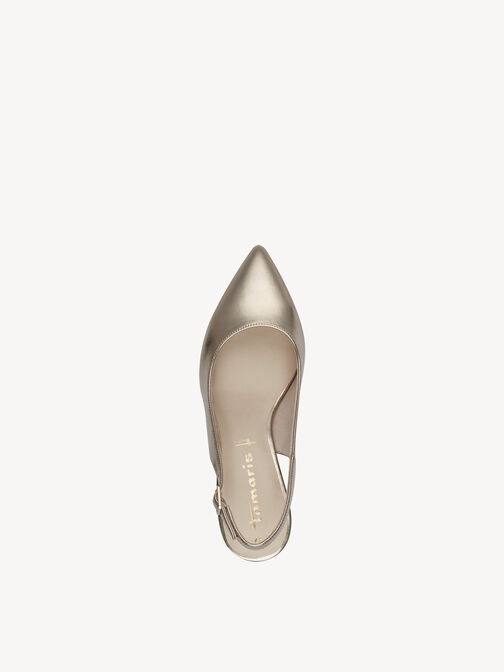 slingpumps, LIGHT GOLD, hi-res
