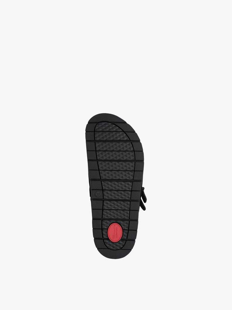 Leather Mule - black, BLACK, hi-res