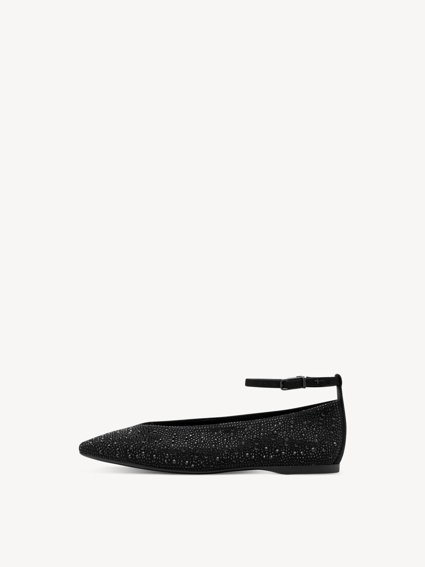 Ballerina - zwart, BLACK UNI, hi-res