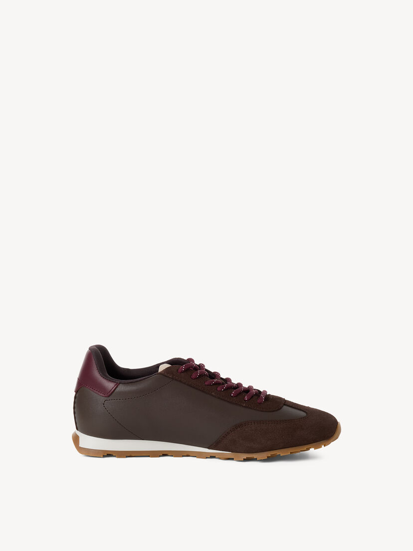 Leren Sneaker - bruin, MOCCA COMB, hi-res