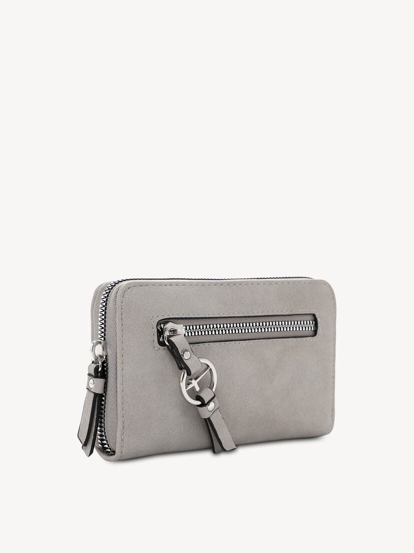 Portemonnee - grijs, lightgrey, hi-res