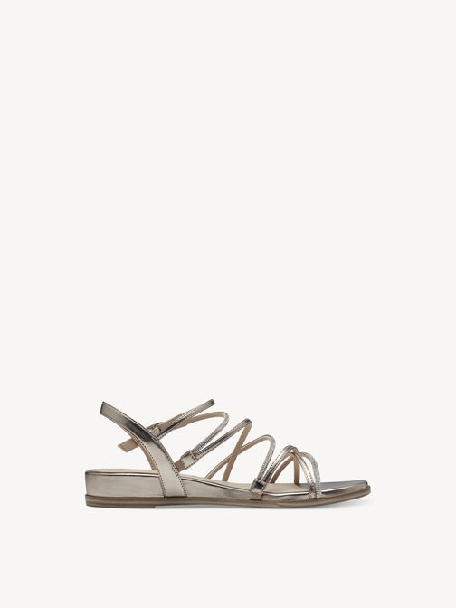 Sandale, LIGHT GOLD, hi-res