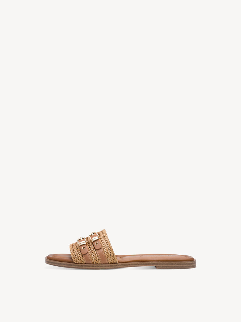 Pantolette - braun, CAMEL, hi-res