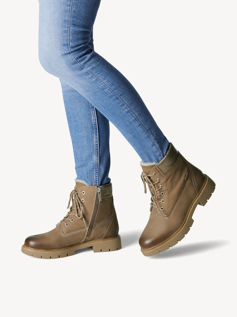 Bootie - brown warm lining, brown, hi-res