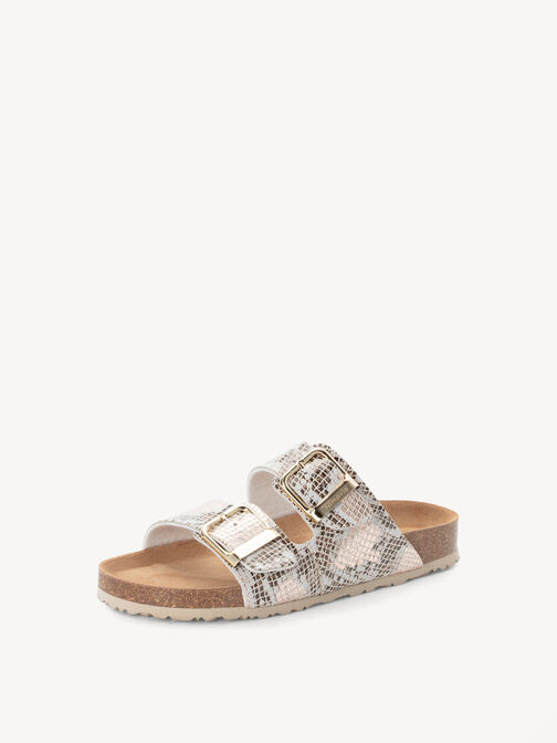 Mule, BEIGE/SNAKE, hi-res