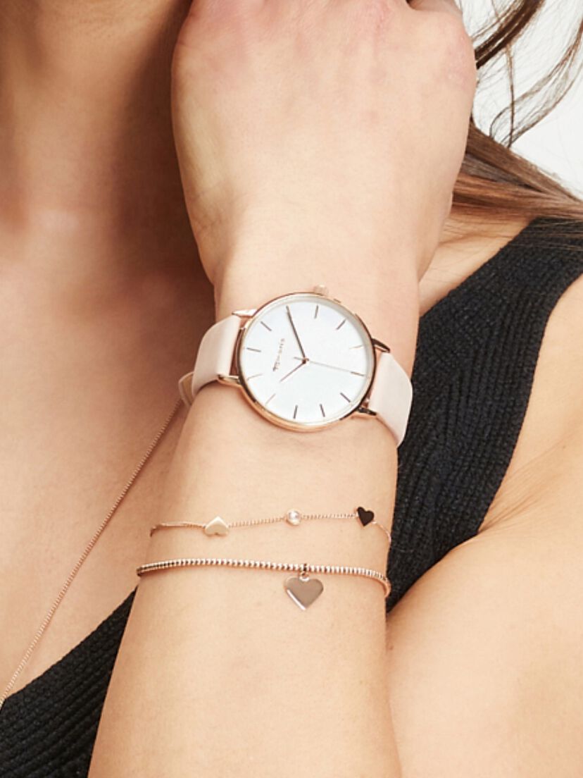 Horloge - roze, rosegold rose, hi-res