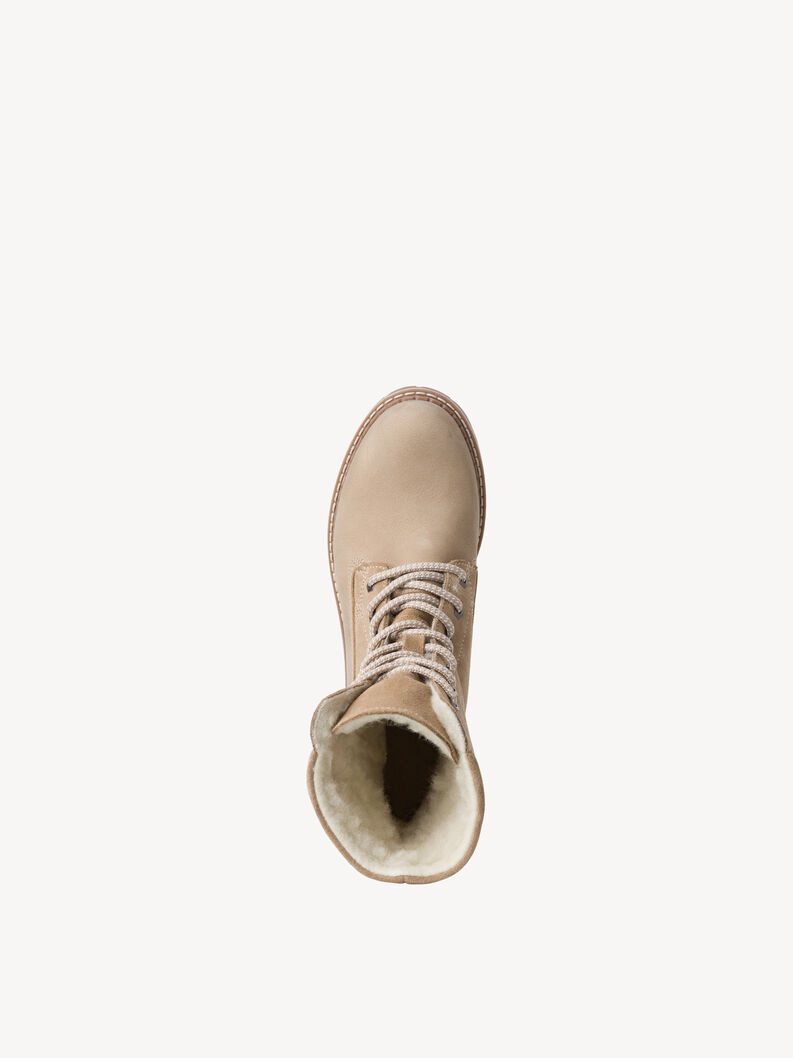 Stivaletti - beige fodera calda, beige, hi-res