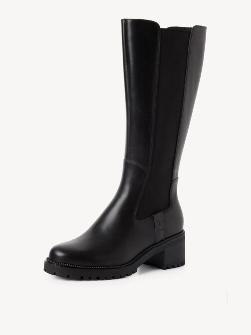 Bottes, BLACK LEATHER, hi-res