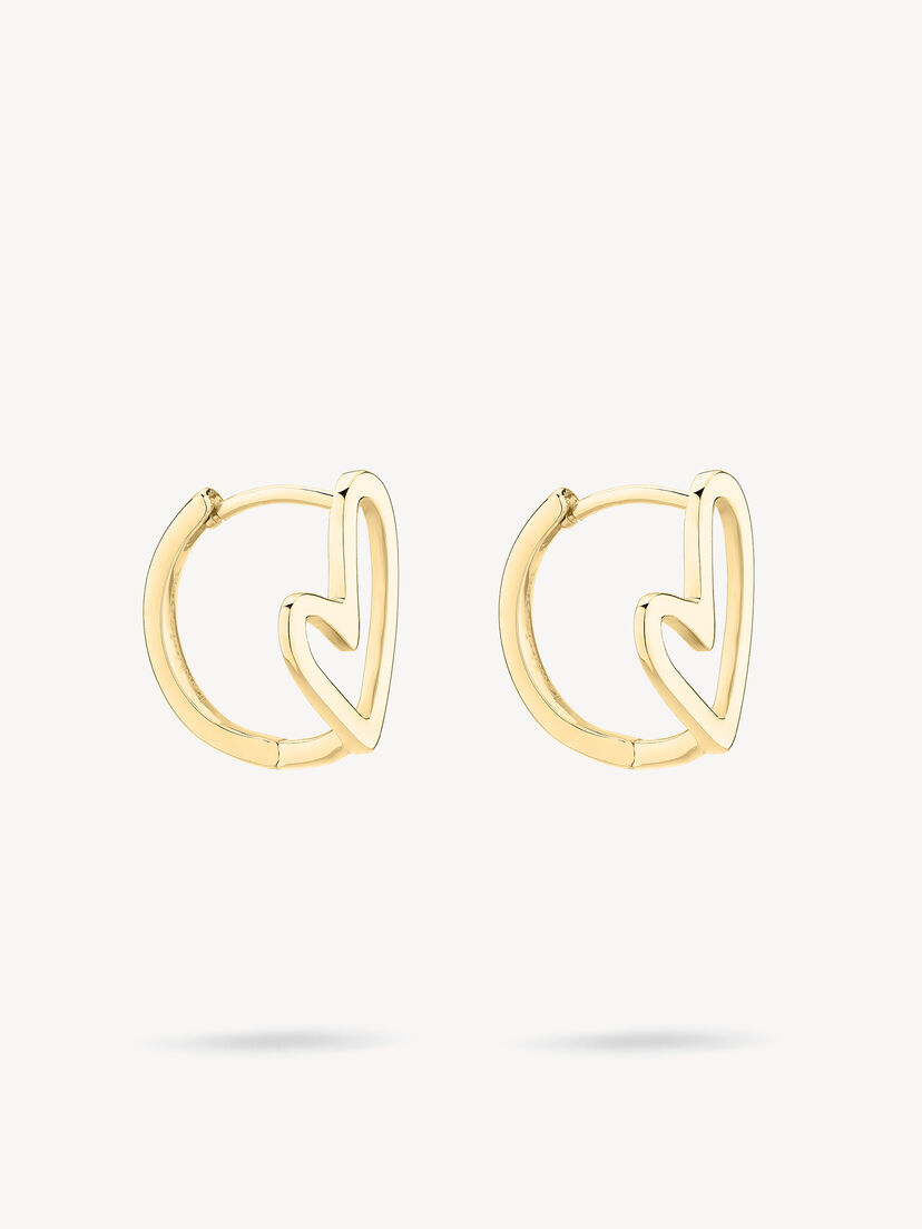 Oorringen - goud, goud, hi-res