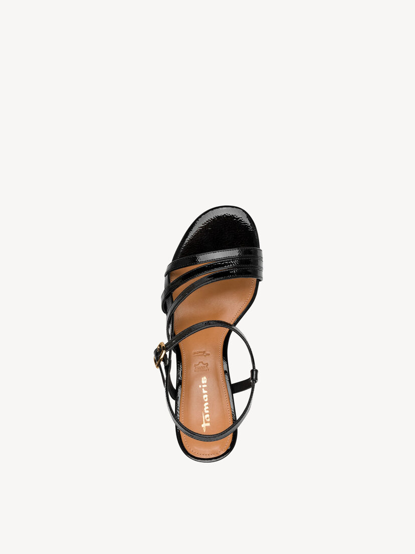 Sandaaltje, BLACK PATENT, hi-res