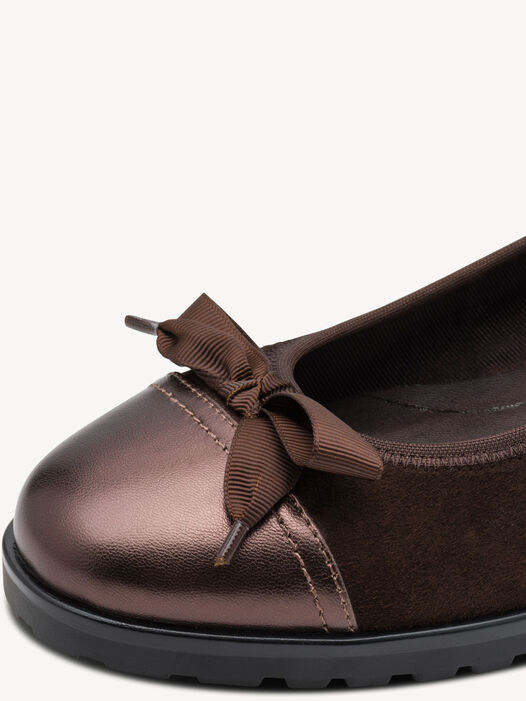 Ballerina, MOCCA SUEDE, hi-res