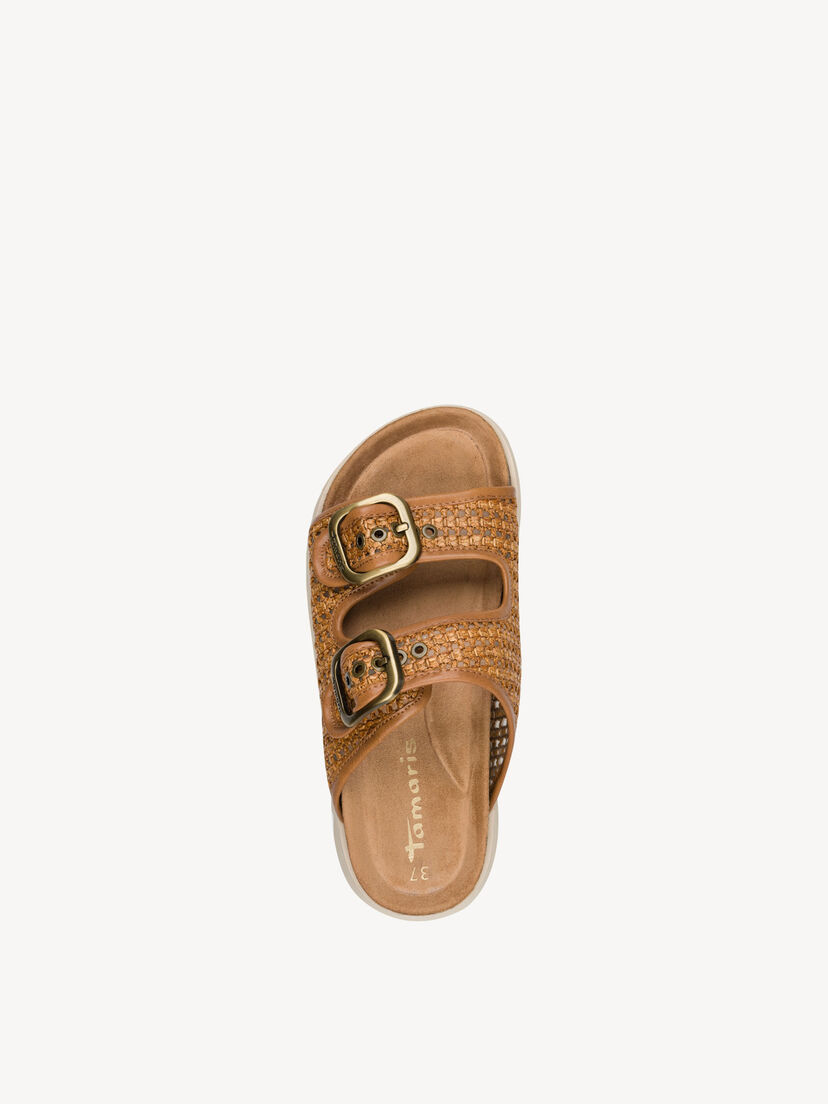 Slipper - bruin, cognac, hi-res