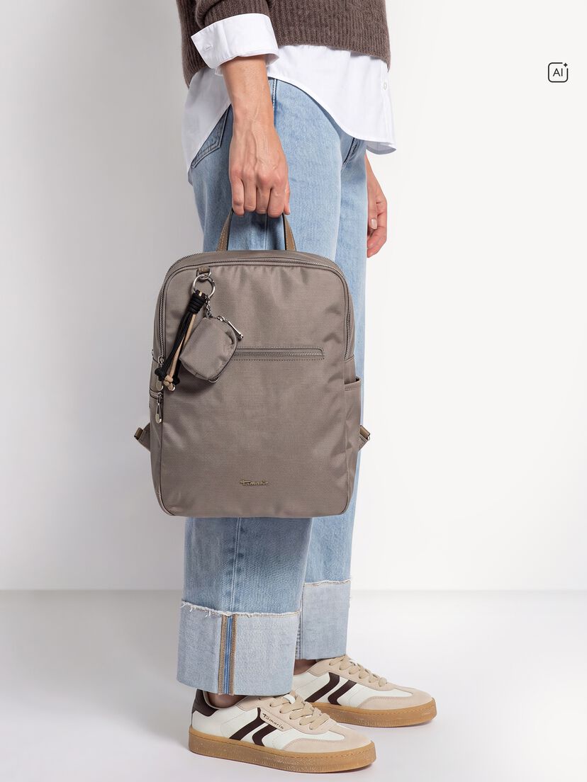 Rugzak - bruin, taupe, hi-res