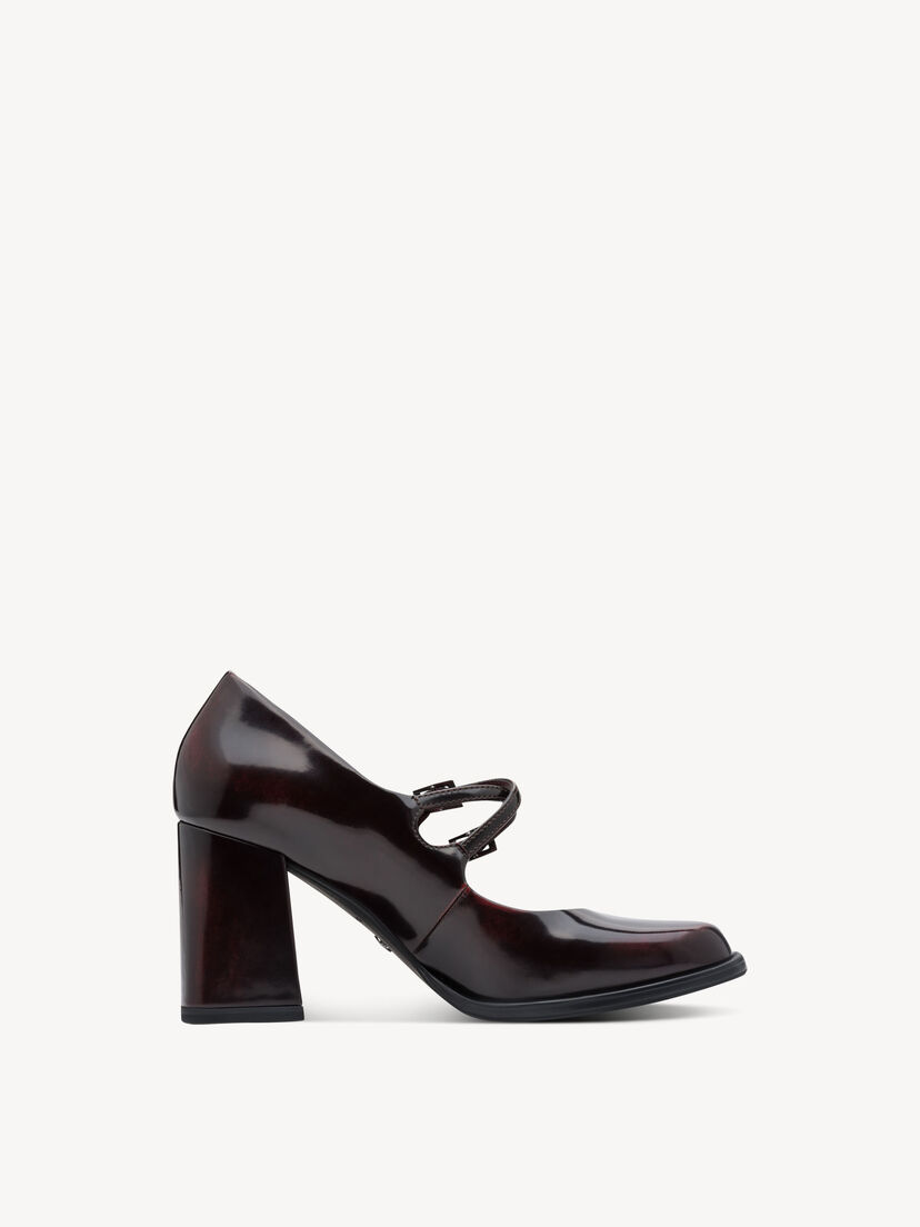 Pumps - rood, MERLOT, hi-res