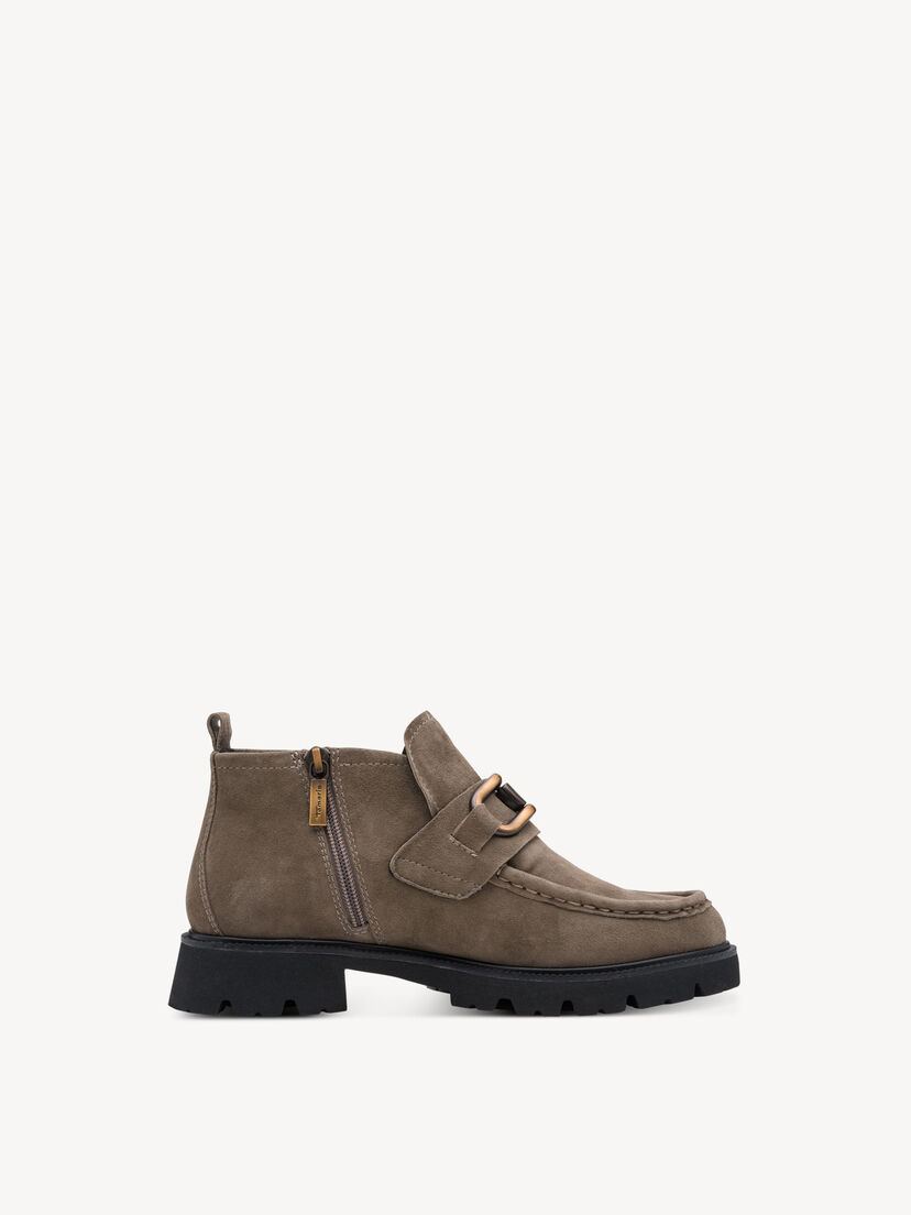 Enkellaarsje, TAUPE SUEDE, hi-res